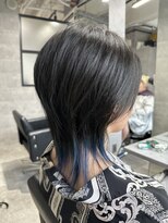 ルイス(L'wis)&nbsp;夏っぽい！ウルフレイヤー＋ブルーカラー♪朝長