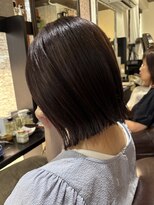 レイライン(Hair&Make salon Rayline)&nbsp;艶感切りっぱなしボブ