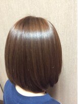 ヘアーサロン 縁 ツヤツヤボブストレート