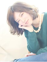 ヘアーサロン ラフリジー(Loufreasy)&nbsp;流し前髪×ニュアンスカール１♪