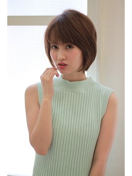 バグズ ヘアデザイン 桔梗が丘店(Baguz HAIR DESIGN) オトナ可愛いナチュラルショートボブ☆