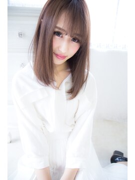 アンジュ ヘアー(Ange hair) アンジュヘアー　大人かわいい　ワンカールスタイル