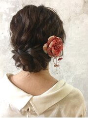 浴衣ヘアアレンジ