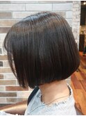 アゴライン　ナチュラルボブ
