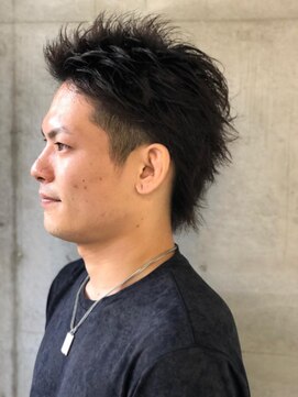 バーバーバー 八広(BARBER-BAR) ツーブロショートウルフ【バーバーバー 八広】