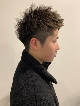 ナンバー(number+) 20代30代40代メンズツーブロック刈り上げビジカジオシャレ感