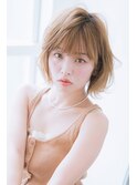 抜け感 × 決めすぎないカジュアルボブ