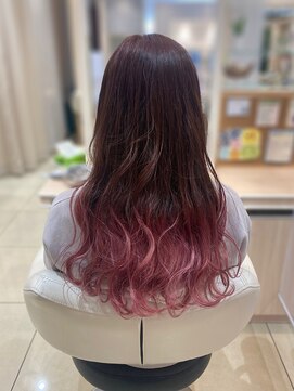 アッシュ 横浜瀬谷店(Ash) グラデーション×ピンク