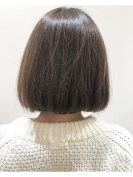 フェリシータ 緑地公園店(felicita) ニュアンスマッシュボブカーキグレージュ