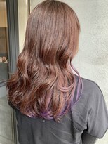 スイート ヘアデザイン(Suite HAIR DESIGN) 【Suite】大人可愛い☆インナーカラーラベンダーカラー