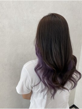 スイ(sui) インナーカラーロイヤルパープル