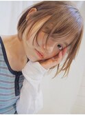 『December』ミニボブ顔まわりレイヤー