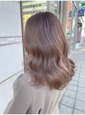 大人かわいいコテ巻き＊ショコラベージュ2ZinaCENTRAL