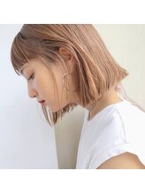 トライベッカ 新柏店(TRIBECA Hair&Spa) 【TRIBECA 新柏】パールベージュ/ハイトーンカラー