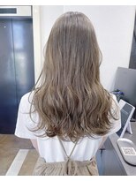 ジゼル(GiseL)&nbsp;ほんのりOlive♪カットカラー/髪質改善/ヘアセット/ミルクティー