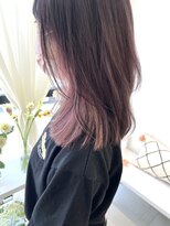 リル(re'll)&nbsp;《花屋併設》アッシュピンク［酸性ストレート/ヘアセット]