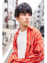 ケアリー 成増(Carelly)&nbsp;ビジネスツーブロックOK★かき上げトランクスヘアくせ毛風パーマ