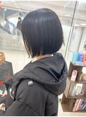 【morio】札幌ボブ　かわいい丸みのぱつっとボブ