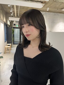 ヨーク(YOKE) 【YOKE】くびれヘア/グレーベージュ/顔まわり