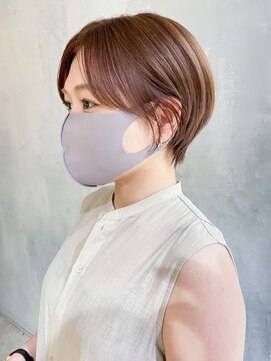 アイティー バイ アルバム 中野店(IT by ALBUM) タイトルカジュアルショート_斜めバング_ba401692