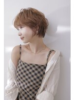 ラフィン(Laffin.) 春感じるふわふわショートヘアー