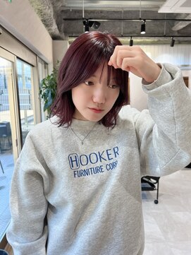 アドア 横浜(ADORE) 【ADORE横浜】ピンクラベンダー×ボブレイヤー