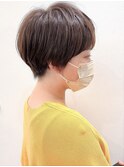 小顔に!コンパクトマッシュショート【赤羽】
