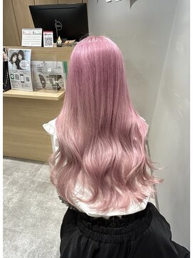 アヴァンス 京橋店(AVANCE) ペールピンクハイトーン×ロングヘア