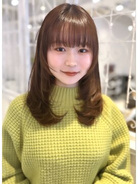 リコバイアフロート(riko by afloat) くびレイヤー/ヘルシースタイル/ベージュ[stylist竹田]