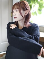 バース(BIRTH)&nbsp;天神【BIRTH】こなれミディイメチェン前髪ワンレン20代　7