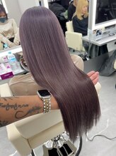 ダブルカラー＊ケアブリーチで理想の透明感カラーを実現！[新宿]