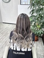 ベルヘアーデザイン 堺東(Belle hair Design)&nbsp;バレイヤージュ/グラデーション/ハイトーン/堺東/ブリーチ