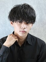 エース(ACES)&nbsp;2wayソフトツイストパーマツーブロック無造作マッシュ刈り上げ