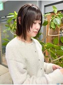 イメチェン/ホワイトブロンド/外ハネボブ/美髪/名駅a18