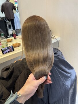 ジゼル 小倉(GiseL) Wカラー/ミルクティーベージュ