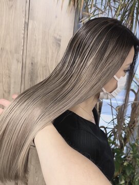 ヴィフ 大船(VIF) バレイヤージュ/ハイライト/ダブルカラー/ケアブリーチ/ボブ