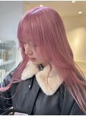 14146ブリーチ＆ダブルカラーハイトーンラベンダーピンク