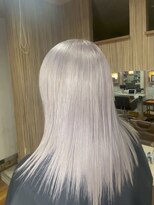 イエローコーン 金沢文庫店(YELLOW CORN)&nbsp;シルバーベージュ/ケアブリーチ/ダブルカラー