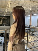 ◎夏ブリーチなし暖色チェリーレッドボルドーラベンダー