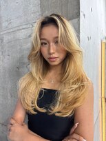 サイン 渋谷(SIGN)&nbsp;20代30代トレンドなレイヤーカットハッシュカットレイヤーボブ