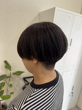 メル ヨコハマ(MeL) 大人刈り上げショート/ラベンダーアッシュ【横浜】