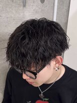 メルシー トータル ブランディング サロン(merci TOTAL BRANDING SALON) メンズツイストスパイラルパーマ　マッシュ刈り上げ無造作