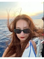 ナヌーク ダイカンヤマ(nanuk daikanyama)&nbsp;ブリーチなしオレンジベージュ