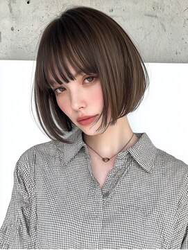 アンドレイ 表参道(andrey) ミディアムヘア/暗めカラー/グランマッシュ/表参道