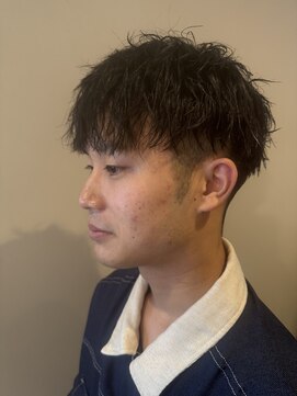 ヘアールーム コージープラス(COZY+39) マッシュ×ツイストパーマ