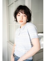 マグノリア オモテサンドウ(MAGNOLiA Omotesando)&nbsp;暗めカラーのグランマッシュボブ・・・HINATA