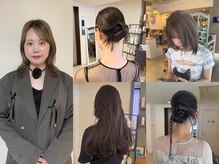 【顔まわりと毛流れで可愛さUP】レイヤーカット・ハイトーン・ヘアセット◎野間奈津子@rocareta_rm