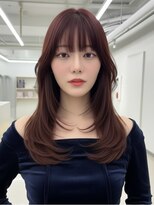 スムーズ 北千住(smoos’) 北千住/前髪カット/顔周り/ボブ/髪質改善/韓国/ハイライト