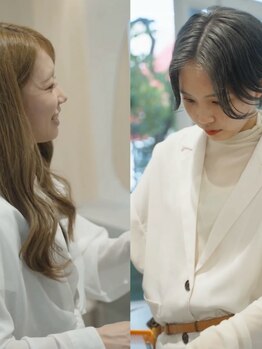 ジールシス(Zeal Six)の写真/経験豊富な女性スタイリストがあなたの悩みに共感！髪質改善や丁寧なケアできらめく艶やかな美髪へ☆