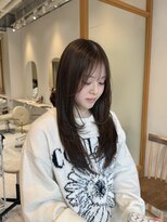 フィーカ(fika)&nbsp;透け感ベージュ×ロングレイヤー☆